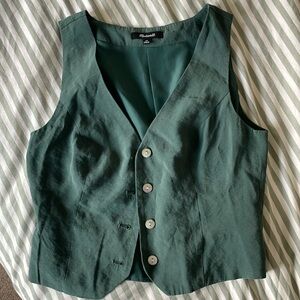 madewell vest top